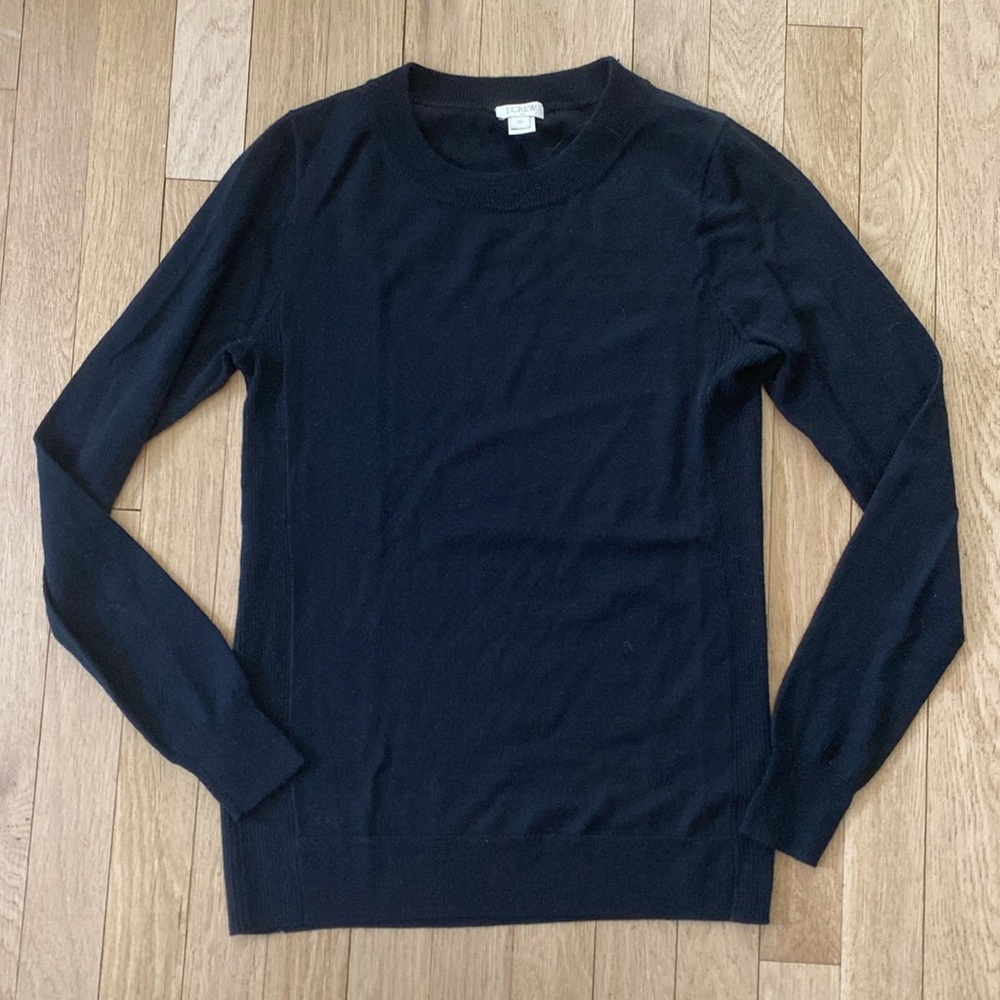 Women’s JCrew black sweater